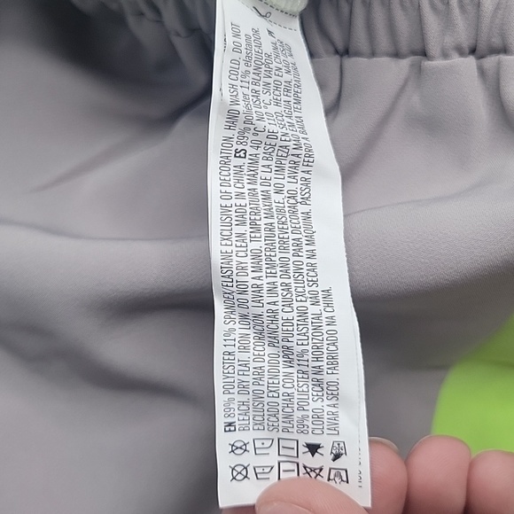 3/$15 🔴 NWT F21 Gray/Lime/White Side-Stripe Joggers - Picture 7 of 7